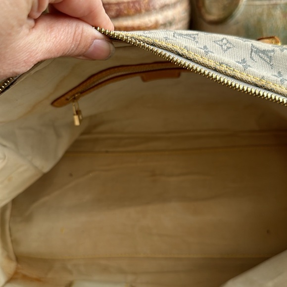 LOUIS VUITTON Mini Monogram Marie Blue vintage - Picture 15 of 16